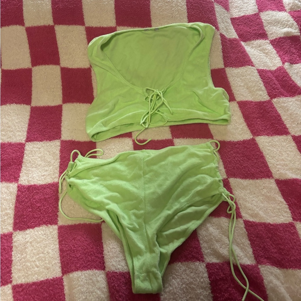 Savage x fenty matching set like new m/l fit
